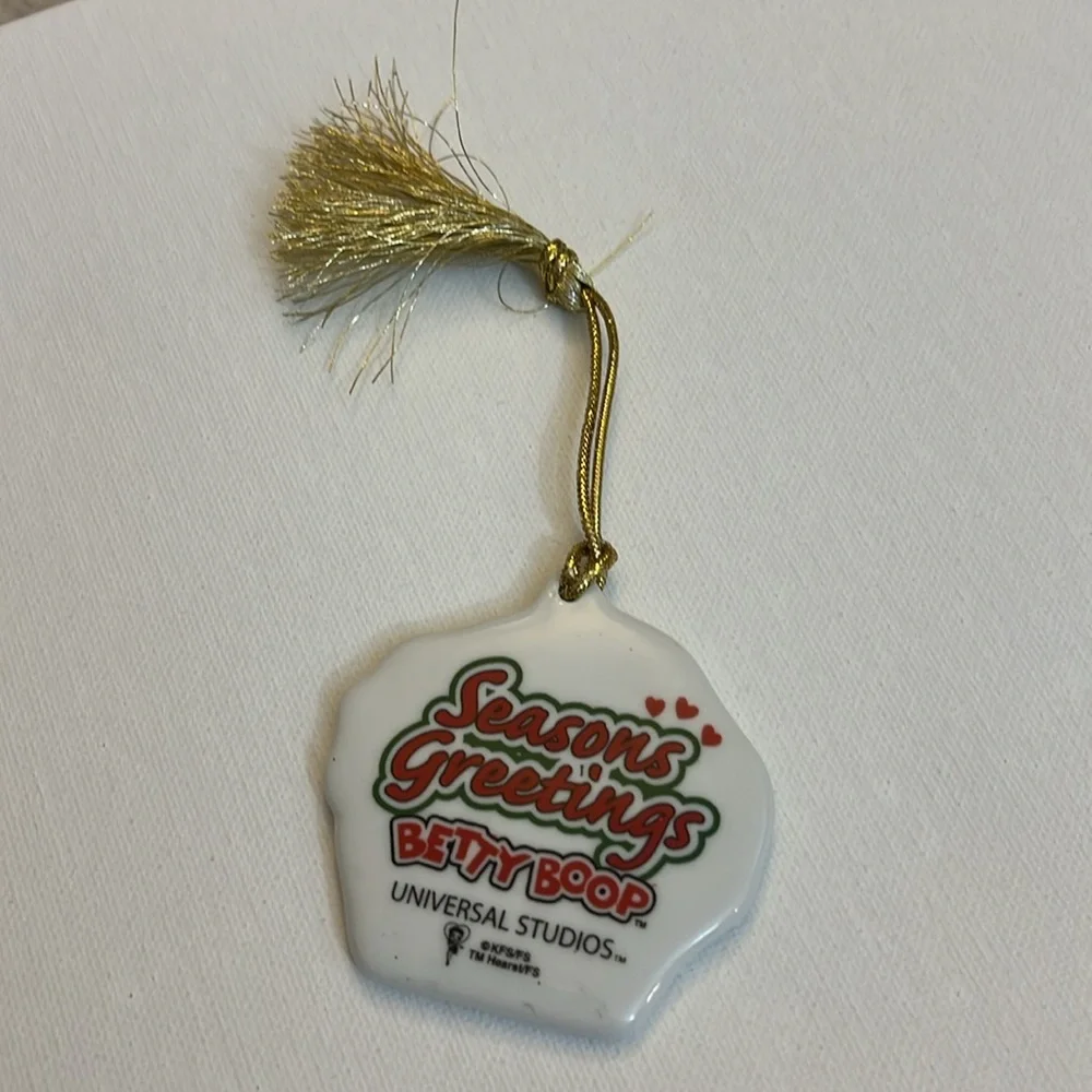 Betty Boop Ornament